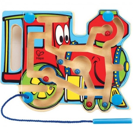 Choo Choo Tracks - Labyrinthe magnétique en bois enfant de Hape - Hape Toys