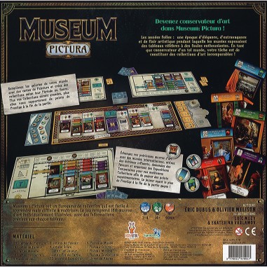 Museum: Pictura - Synapses Games - Jeux de société - Holy Grail Games