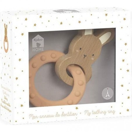 Anneau dentition bois Lapin Kaloo