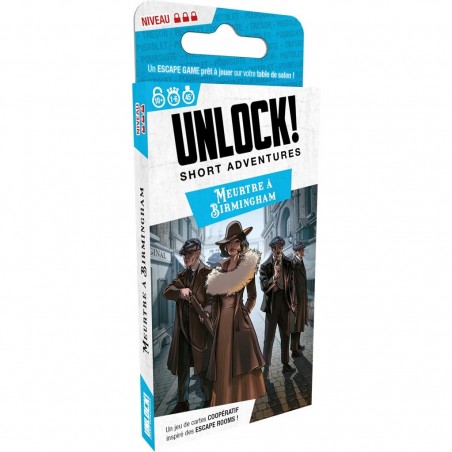 Unlock! Short Adventures: Meurtre à Birmingham - Jeux de société - Space Cowboys