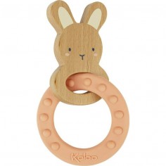 Hochet lapin Terracotta - Jouet d'éveil sensoriel pour bébé, KALOO