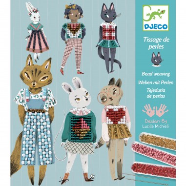 Tissage de perles les minettes - Djeco