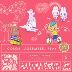 Color. Assemble. Play - Kawaii world - Djeco