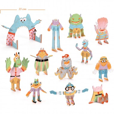 Team monsters - Djeco