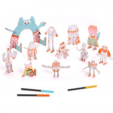 Team monsters - Djeco