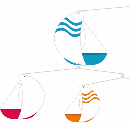 Mobiles polypro Voiliers - Djeco