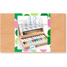 Les couleurs des grands - 12 Gouaches - Coffret d'artiste - Djeco 2