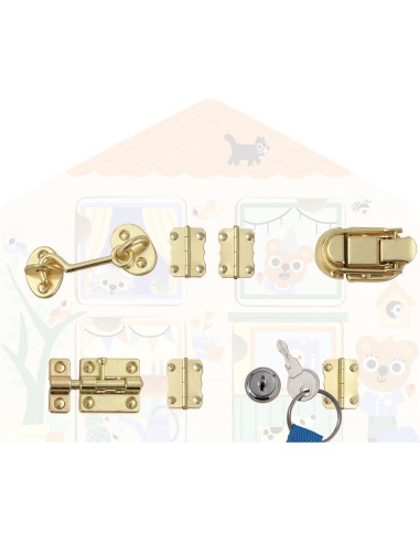 Jeux éducatifs bois - Cabanalock - Djeco