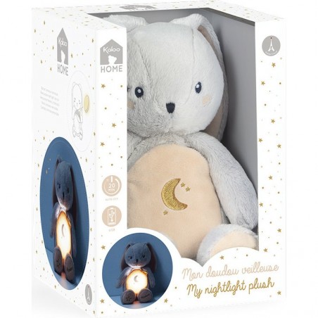 Doudou Veilleuse Lapin Kaloo