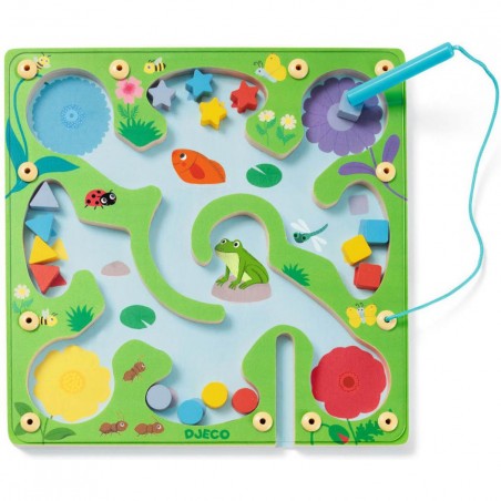 Jeux éducatifs bois - FrogyMaze - Djeco