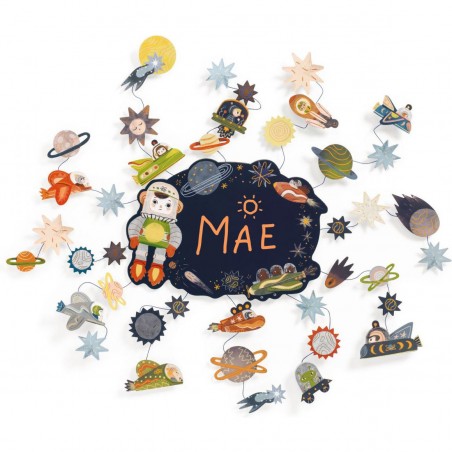 Mosaïques & Stickers - Dans les étoiles - Djeco