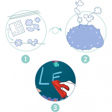 Mosaïques & Stickers - Dans les bois - Djeco