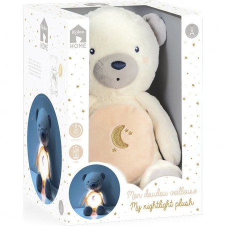 Doudou Veilleuse bébé Ours Kaloo
