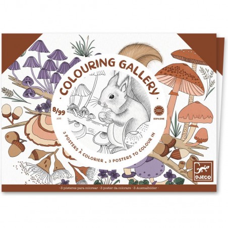 Colouring Gallery - Naturaliste - Djeco