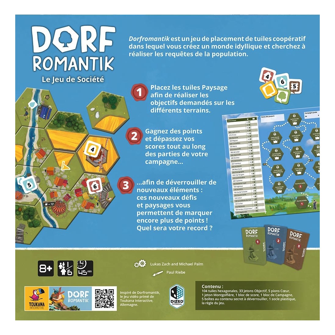 Fokus Jeux de Société : Dorfromantik présentation et avis (vidéo) Actualité  Jeux de société