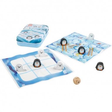 Morpion - Serpents et Échelles 2 en 1 - Hape