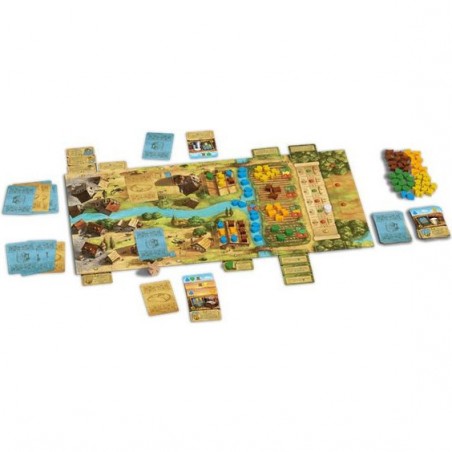 D'Orge et de Blé - Jeu de Plateau pour 2 Joueurs - Gigamic