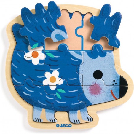 Puzzlo Kipic - Puzzle en bois enfant - Djeco