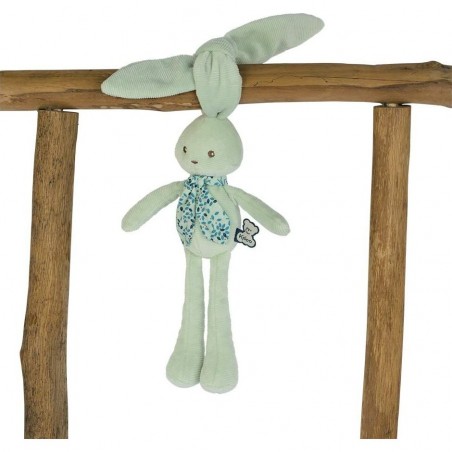 Petit Doudou Lapin Vert Kaloo - Lapinoo Aqua