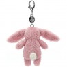 Porte-clés Lapin NICI Avec Prénom Fiona - Peluche T-shirt Personnalisé 10 Cm
