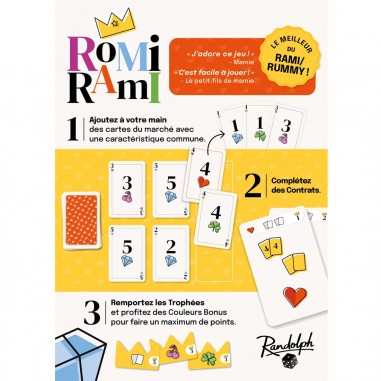 Romi Rami - Jeu de Cartes - Gigamic