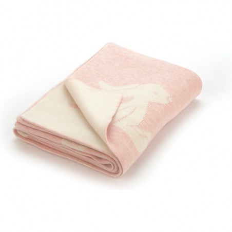 Couverture Rose Lapin Bashful - Jellycat