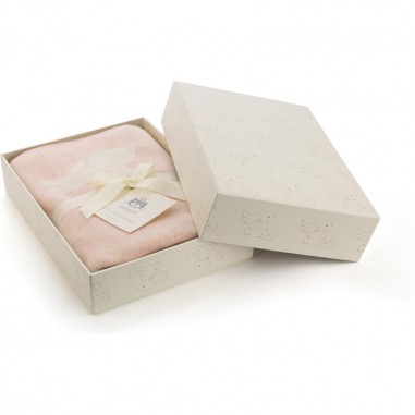 Couverture Rose Lapin Bashful - Jellycat