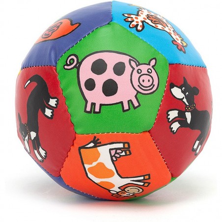 ᐅ balle guimauve sonore ferme 10cm - Jellycat