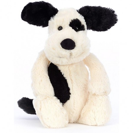 Peluche Chien Bashfuls Noir et Blanc - 31 cm - Jellycat
