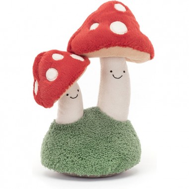 Duo de champignons farcis amusants - Jellycat