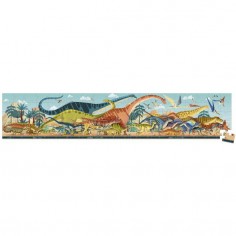 Puzzle dinosaure - éducatif dino, 100 pièces, enfant 6 ans - Janod 2