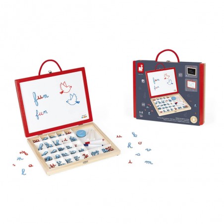 Mallette de lettres cursives 4 en 1 Essentiel - Janod
