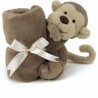 Bashful Monkey Soother - L: 13 cm x l: 34 cm x h: 34 cm - Jellycat