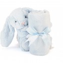 Bashful Blue Bunny Soother 34 cm - Jellycat