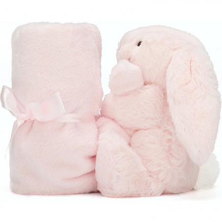 Doudou Lapin Bashful - Rose - Jellycat