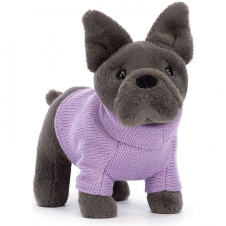 Doudou chien - Bulldog Purple - Jellycat