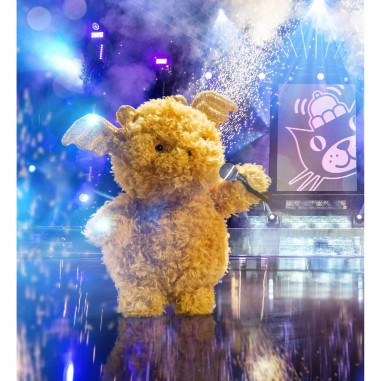 Petit Dragon Jaune en Peluche - Jellycat