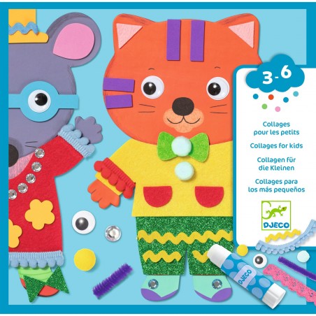 Collages pour les petits Petits choux - Djeco