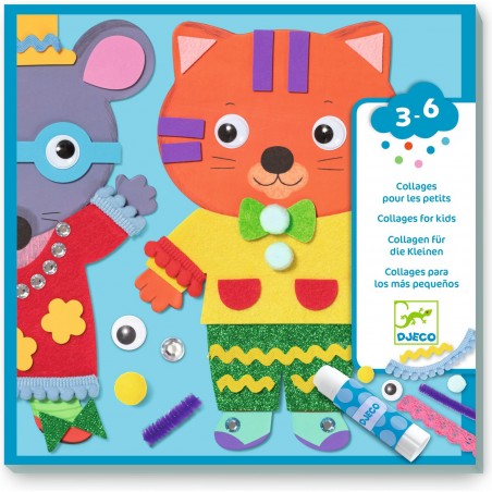 Collages pour les petits Petits choux - Djeco