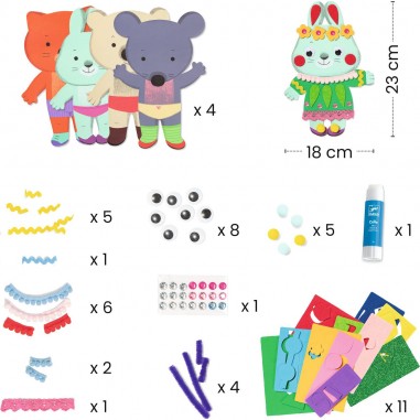 Collages pour les petits Petits choux - Djeco