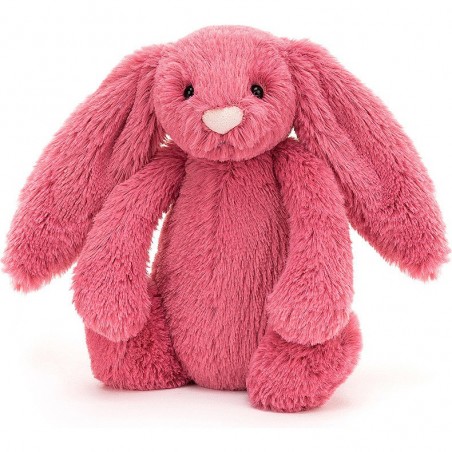 Peluche Lapin Rose Cerise Bashful - 18 cm