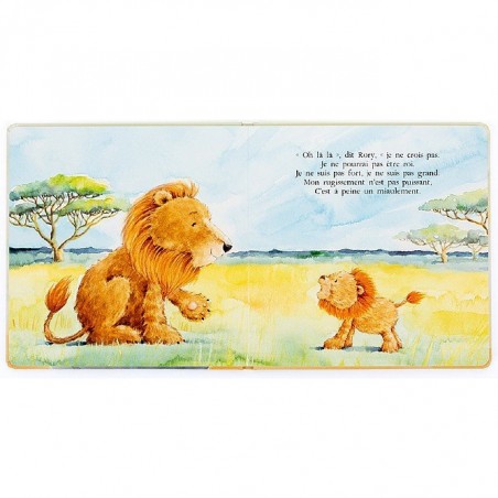 Livre cartonné - Rory Le Courageux Petit Lion - Jellycat