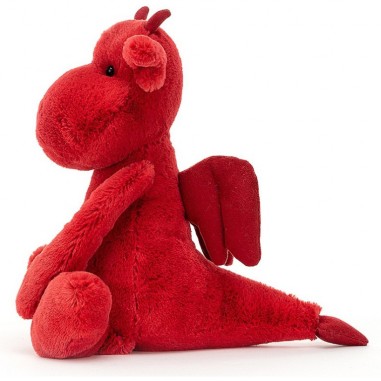 Peluche Dragon Rouge Bashful - Jellycat