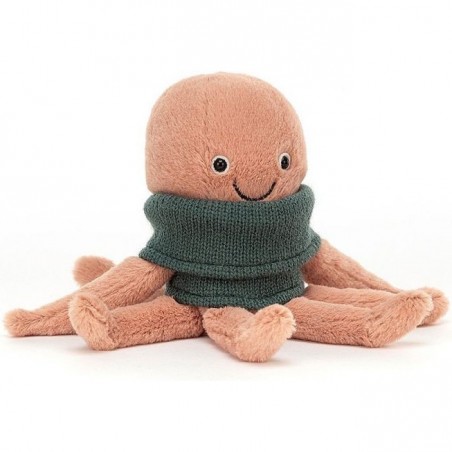 Peluche Poulpe Cozy Crew - 20 cm - Jellycat