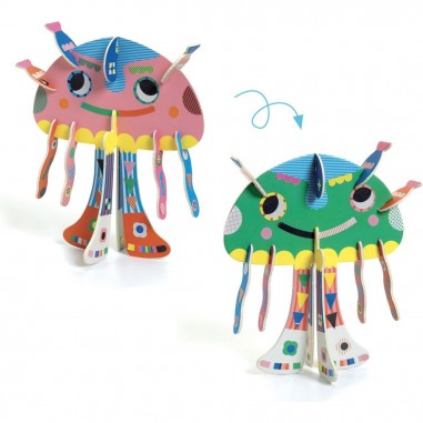 Assemblage volume 3 animaux 3D - Djeco