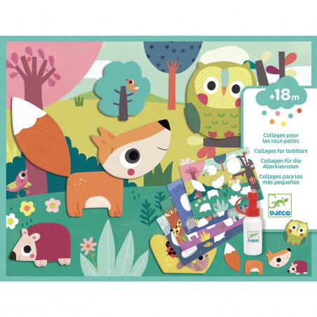 Collages pour les petits - Premiers collages - Djeco