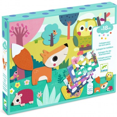 Collages pour les petits - Premiers collages - Djeco