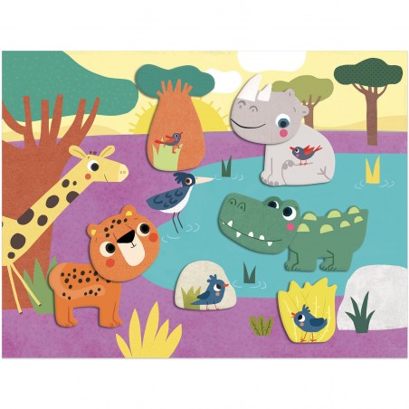 Collages pour les petits - Premiers collages - Djeco