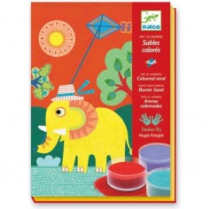 Sables colorés : en plein air - Djeco