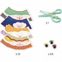 Découpage coupe coupe bonhommes - Djeco 2